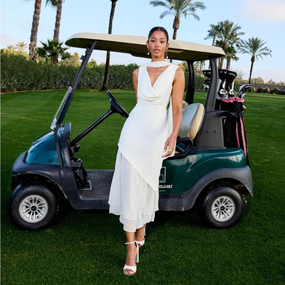 Lady Pipa Rabat Midi Dress